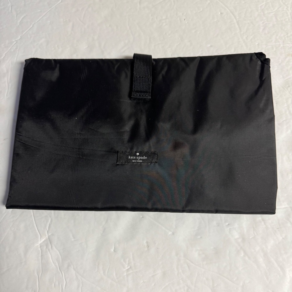 Kate Spade Newโ York Black Changing Pad Travel Diaper Clutch Organizer